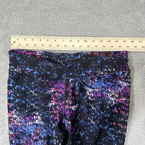 CALVIN KLEIN Womens Leggings Multicolor Spatter Size OX (~12W) Stretch Printed - Picture 8 of 11